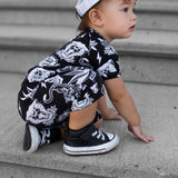 Bamboo Zippy Shortie in Born To Be Wild
