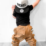 Rebel Cargo Pant in Dark Khaki - Rebel Bro
