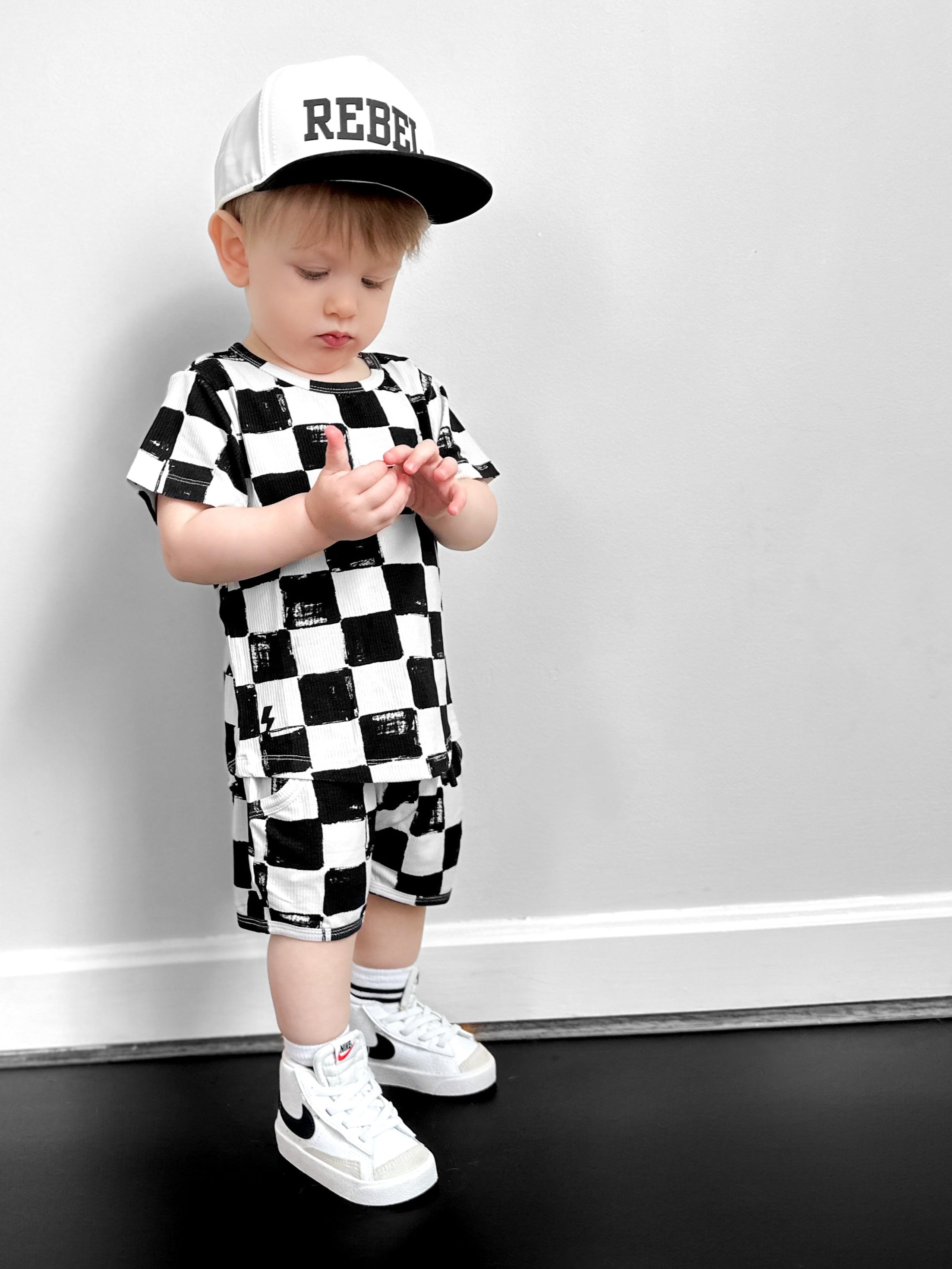 Biker Two Piece Set in Vintage Venice - Rebel Bro
