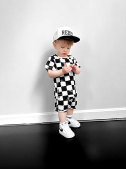 Image of Biker Two Piece Set in Vintage Venice - Rebel Bro