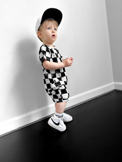Image of Biker Two Piece Set in Vintage Venice - Rebel Bro