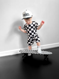Image of Biker Two Piece Set in Vintage Venice - Rebel Bro