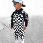 The Core-Classic Midi Boot in Black / White - Rebel Bro