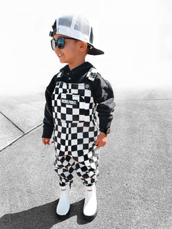 Image of The Core-Classic Midi Boot in Black / White