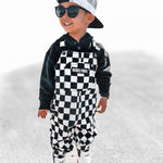 The Core-Classic Midi Boot in Black / White - Rebel Bro