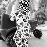 Pit Crew Romper in WWXRB Monster Truck AXEL - Rebel Bro