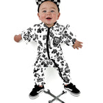 Pit Crew Romper in WWXRB Monster Truck AXEL - Rebel Bro