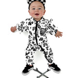 Pit Crew Romper in WWXRB Monster Truck AXEL - Rebel Bro