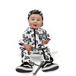 Pit Crew Romper in WWXRB Monster Truck AXEL - Rebel Bro