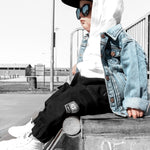 Rebel Cargo Pant in Black - Rebel Bro