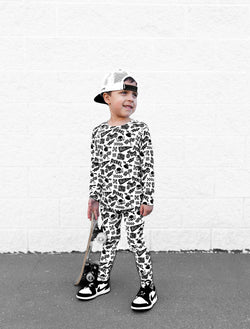 Image of Bamboo Two Piece Set in Live Fast
