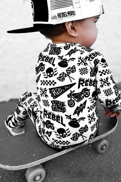 Image of Bamboo Zippy Sleeper in Live Fast