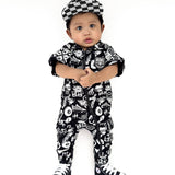 Pit Crew Romper in Warped Tour [Midnight Edition] - Rebel Bro