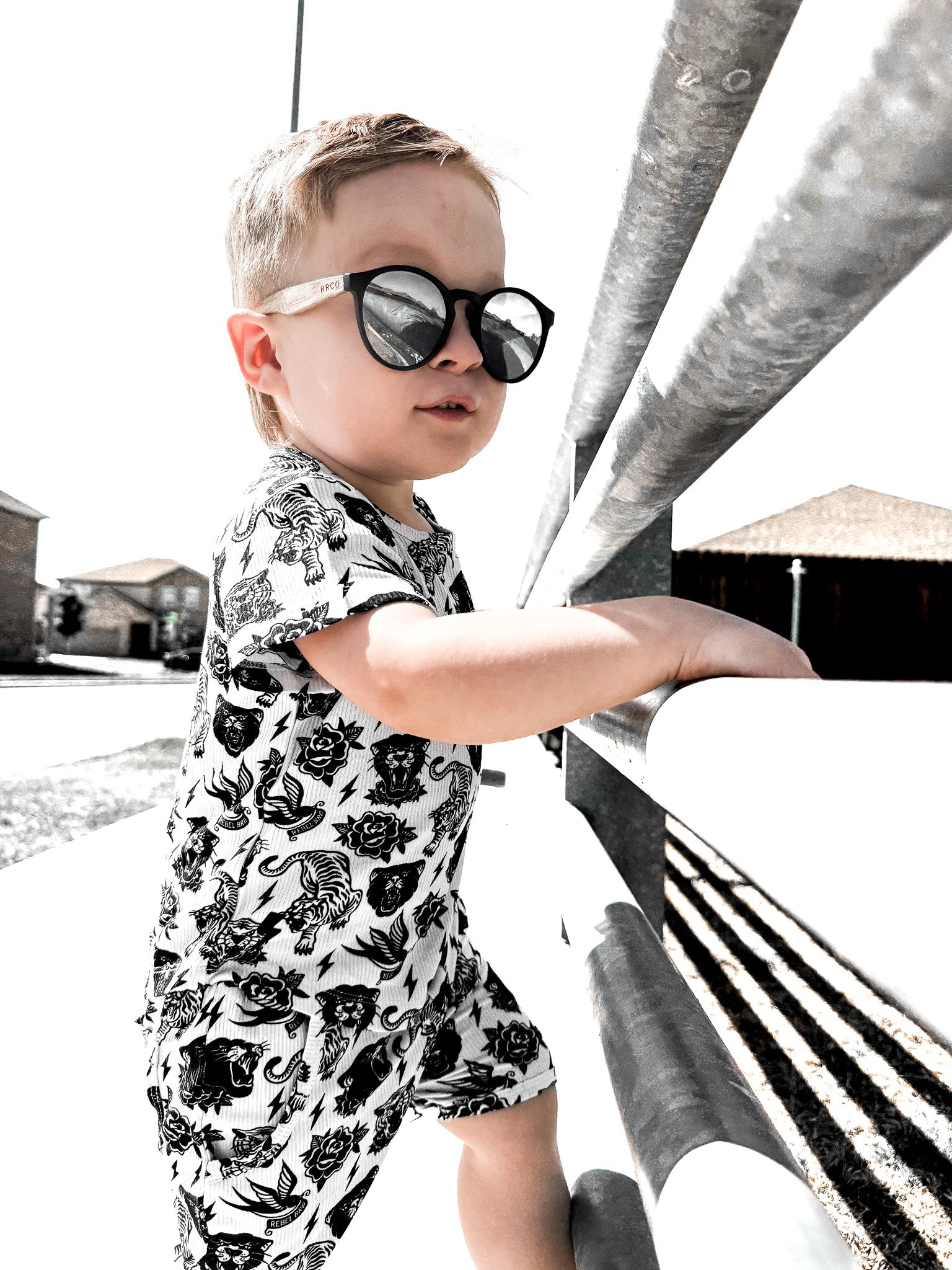 Biker Two Piece Set in Born to be Wild - Rebel Bro