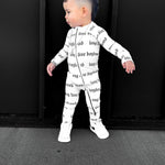 Bamboo Zippy Sleeper in Long Live Boyhood - Rebel Bro