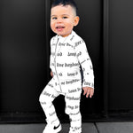 Bamboo Zippy Sleeper in Long Live Boyhood - Rebel Bro