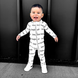 Bamboo Zippy Sleeper in Long Live Boyhood - Rebel Bro