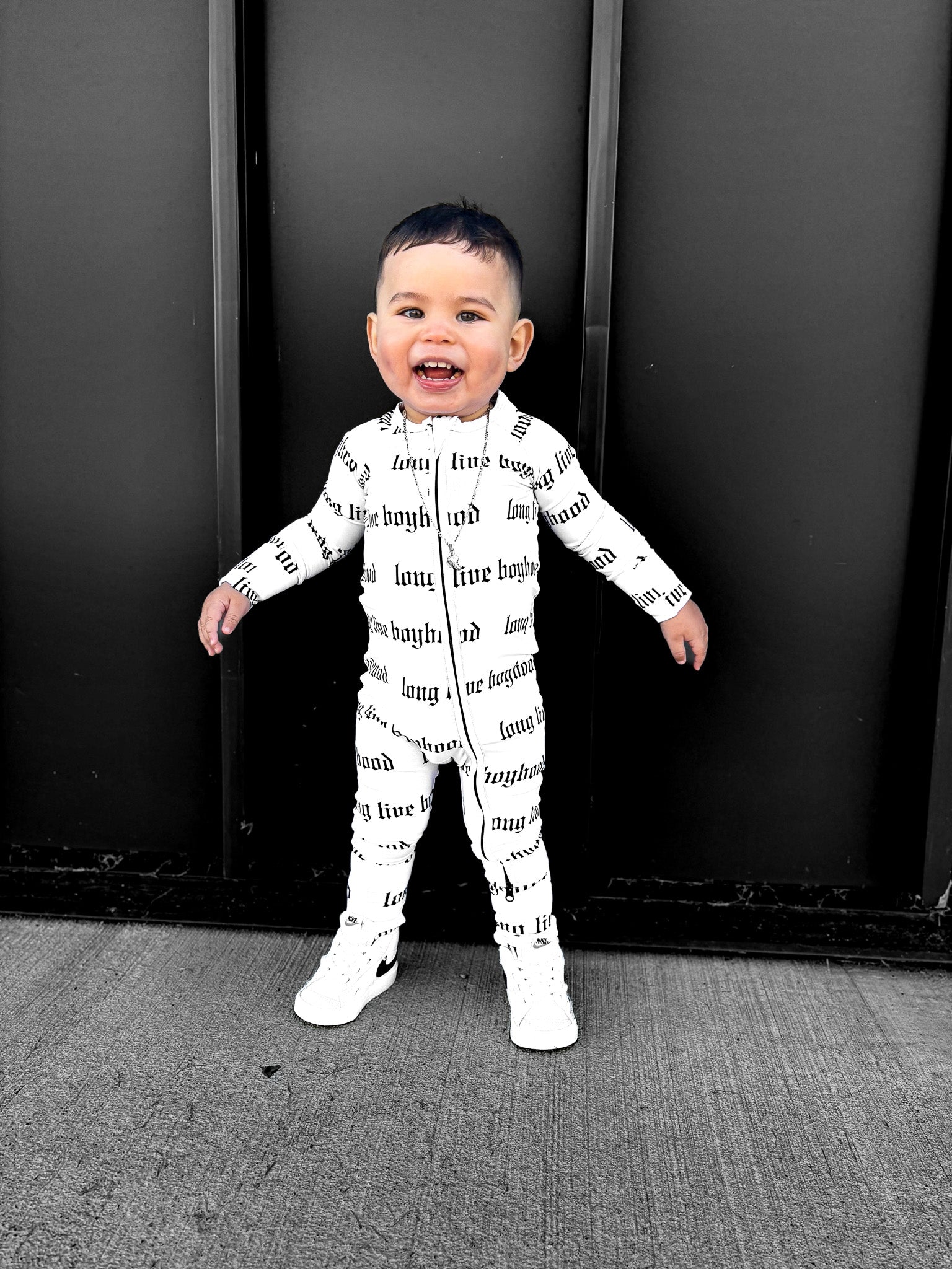 Bamboo Zippy Sleeper in Long Live Boyhood