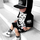 Short Sleeve Hoodie in Warped Tour