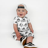 Bamboo Zippy Shortie in Mad Love For My Mama