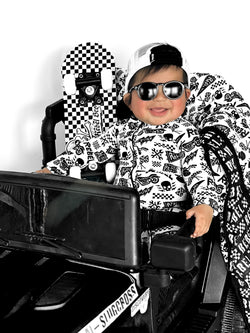 Image of Live Fast x Rebel Racer Organic Muslin Quilt - Rebel Bro