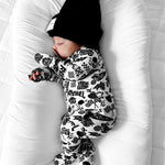 Bamboo Zippy Sleeper in Live Fast - Rebel Bro