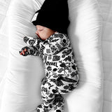 Bamboo Zippy Sleeper in Live Fast - Rebel Bro
