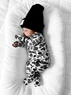 Image of Bamboo Zippy Sleeper in Live Fast