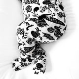 Bamboo Zippy Sleeper in Live Fast - Rebel Bro