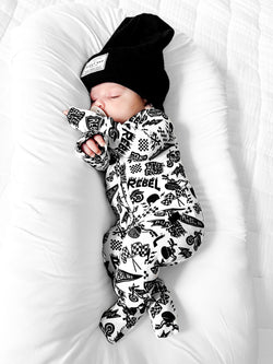Image of Bamboo Zippy Sleeper in Live Fast