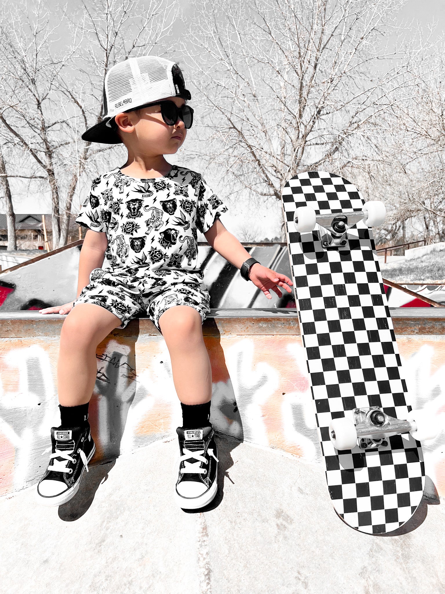 Biker Two Piece Set in Born to be Wild - Rebel Bro
