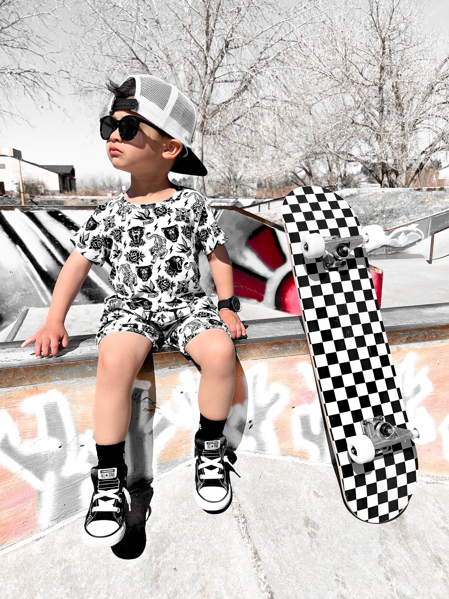 Biker Two Piece Set in Born to be Wild - Rebel Bro