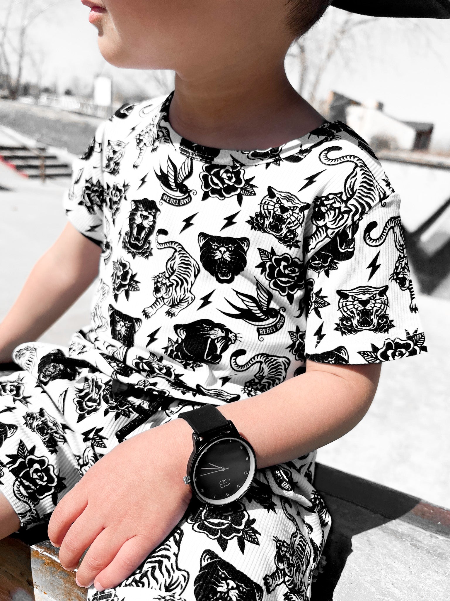 Biker Two Piece Set in Born to be Wild - Rebel Bro