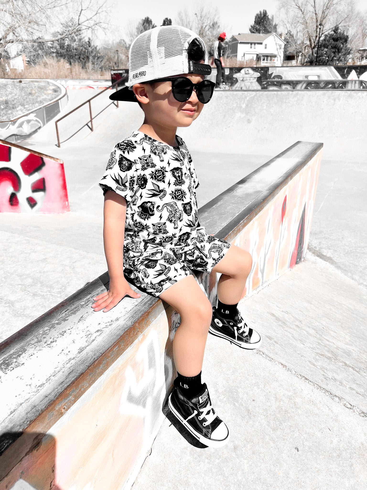 Biker Two Piece Set in Born to be Wild - Rebel Bro