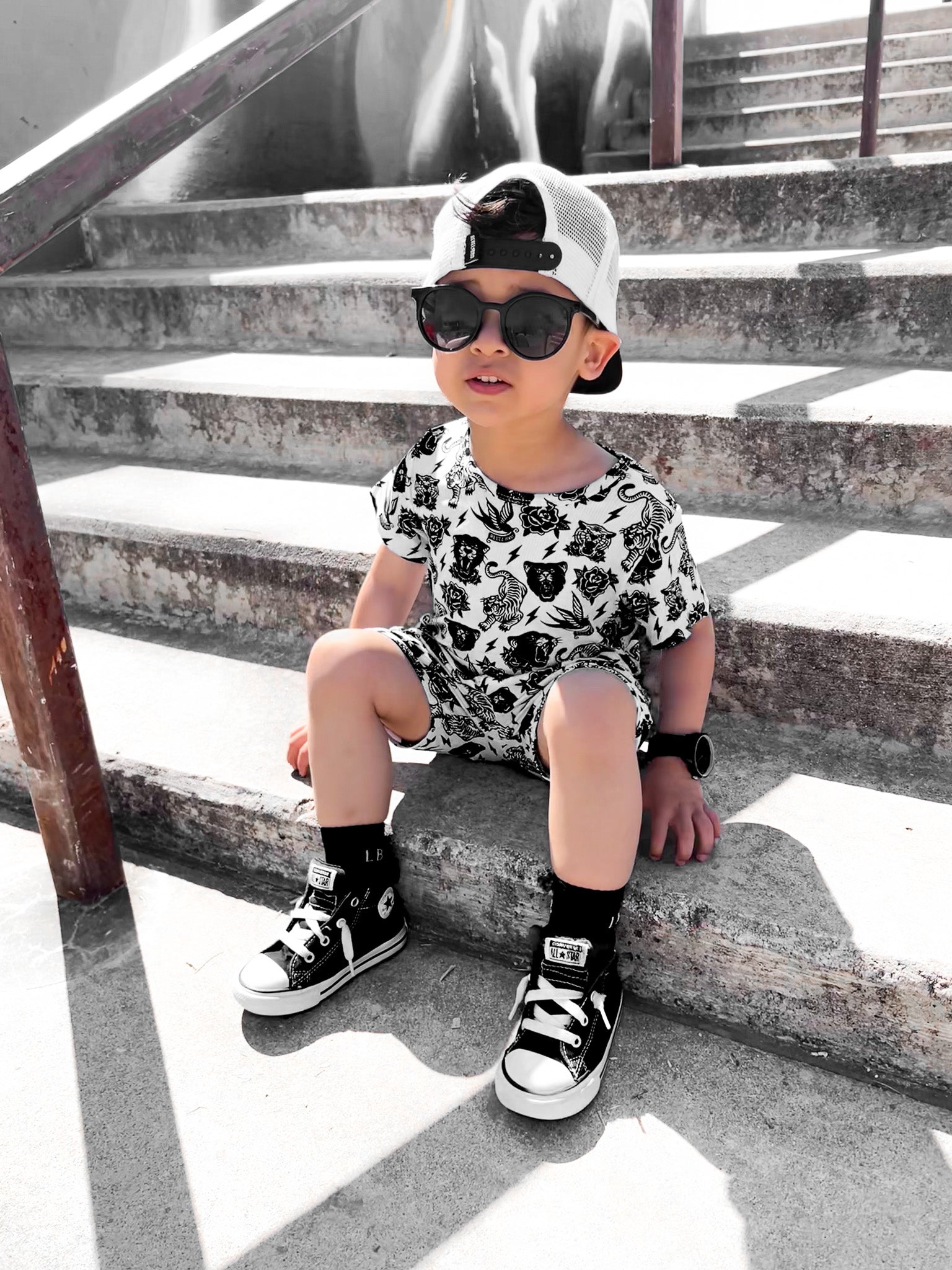 Biker Two Piece Set in Born to be Wild - Rebel Bro