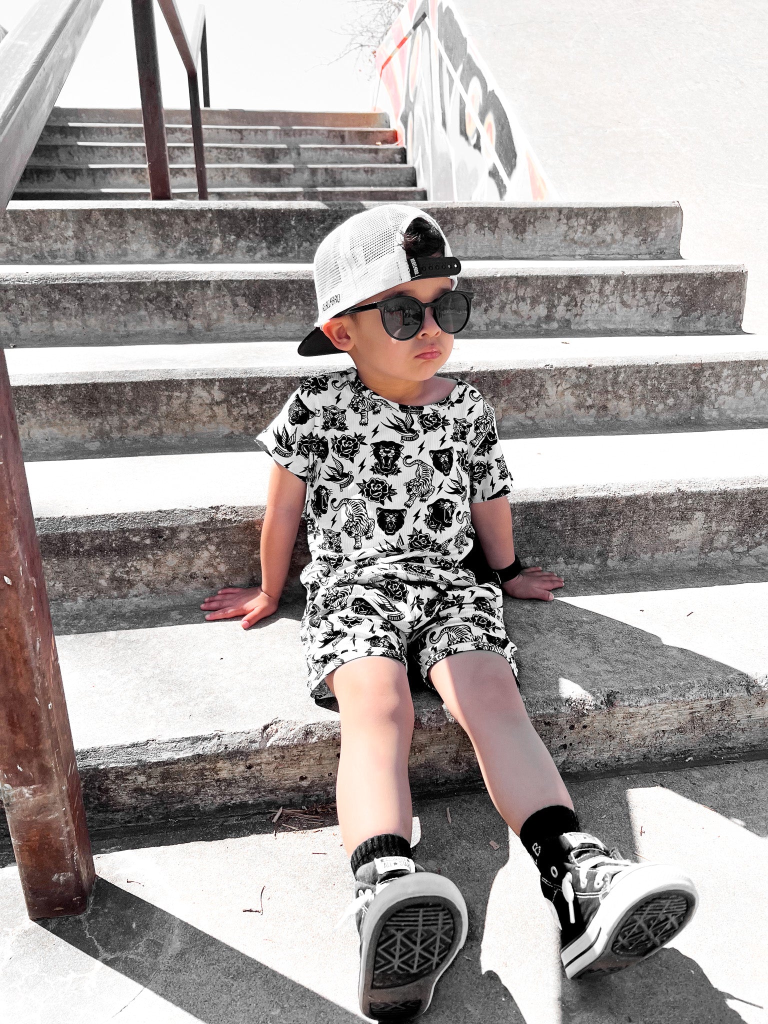Biker Two Piece Set in Born to be Wild - Rebel Bro