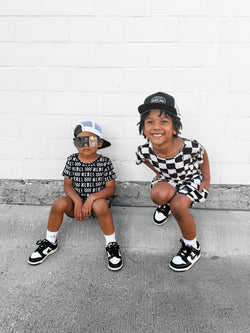 Image of Biker Two Piece Set in Vintage Venice - Rebel Bro
