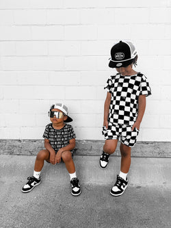 Image of Biker Two Piece Set in Vintage Venice - Rebel Bro