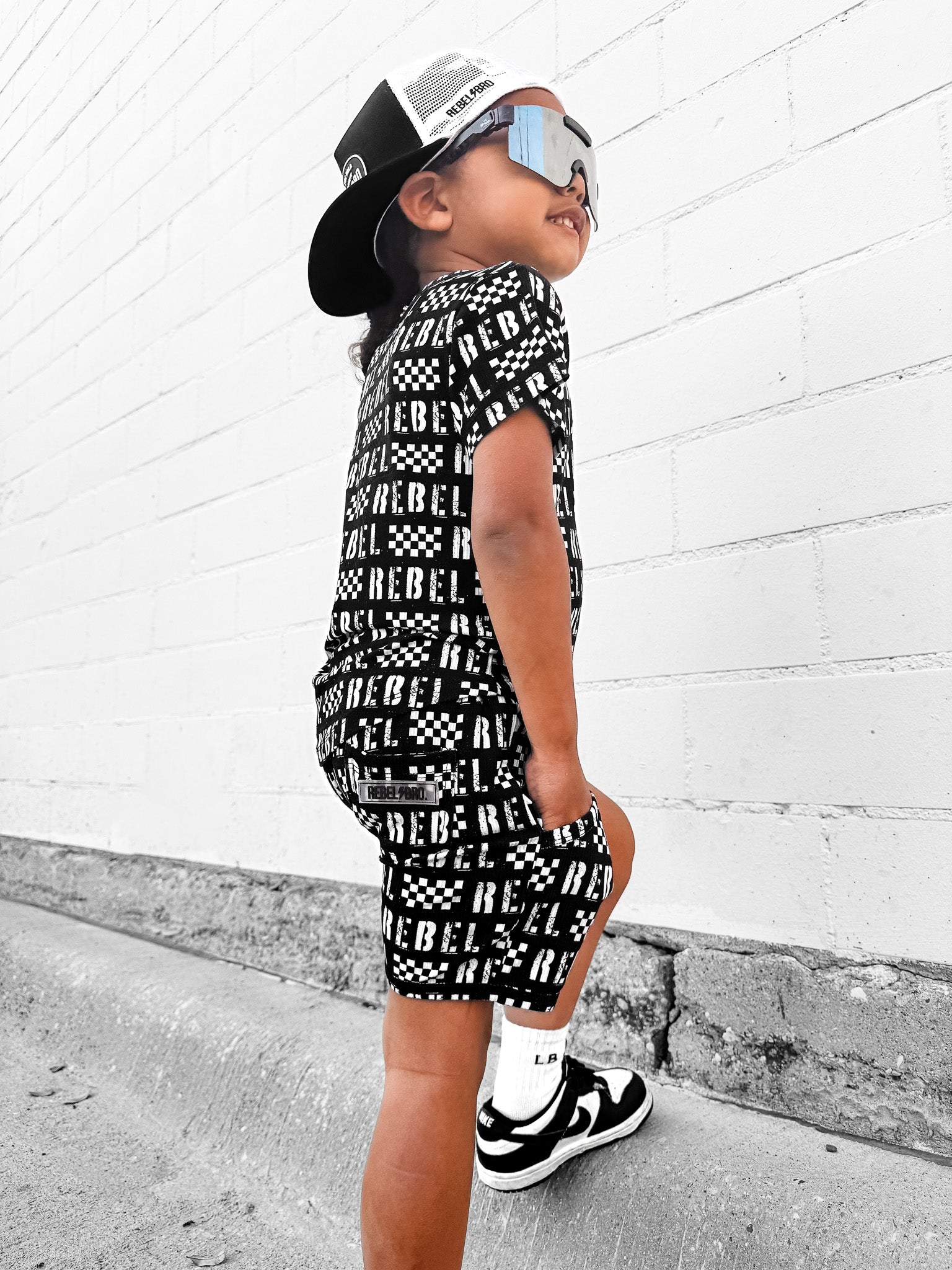 Biker Two Piece Set in Rebel Racer - Rebel Bro