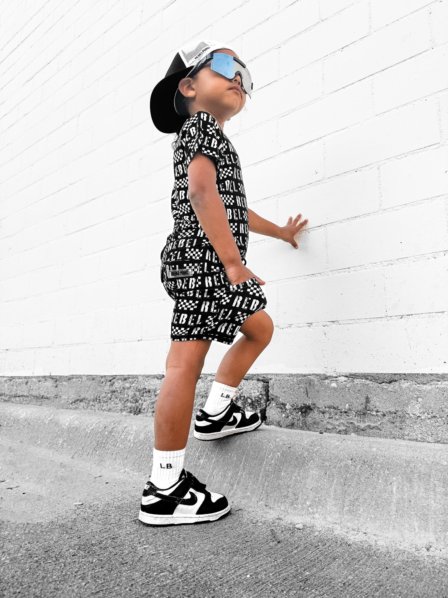 Biker Two Piece Set in Rebel Racer - Rebel Bro
