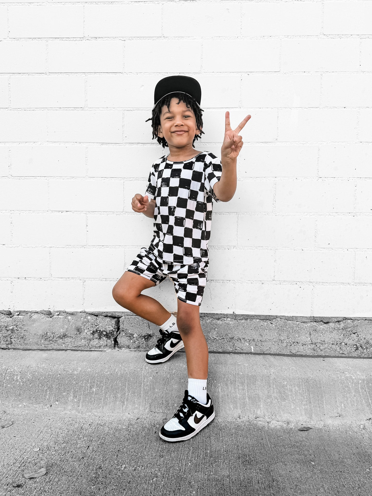 Biker Two Piece Set in Vintage Venice - Rebel Bro
