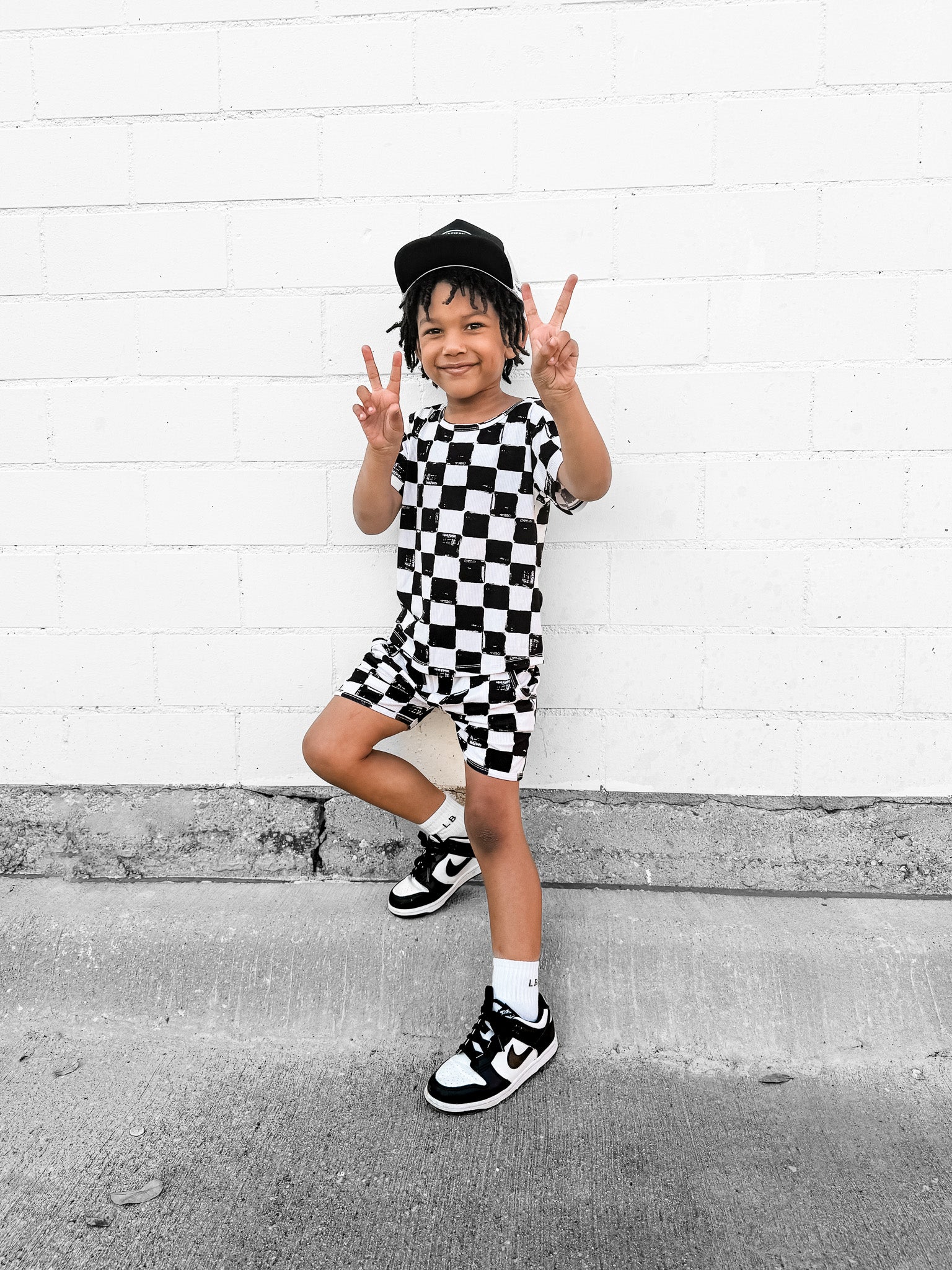 Biker Two Piece Set in Vintage Venice - Rebel Bro