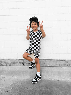 Image of Biker Two Piece Set in Vintage Venice - Rebel Bro