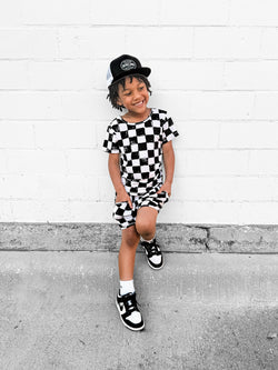 Image of Biker Two Piece Set in Vintage Venice - Rebel Bro