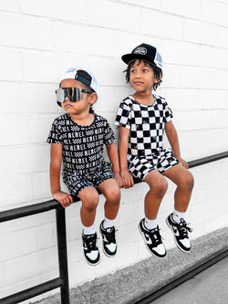 Image of Biker Two Piece Set in Vintage Venice - Rebel Bro
