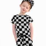 Biker Two Piece Set in Vintage Venice