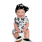 Bamboo Zippy Shortie in Warped Tour - Rebel Bro
