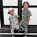 Pit Crew Romper in WWXRB Monster Truck AXEL - Rebel Bro