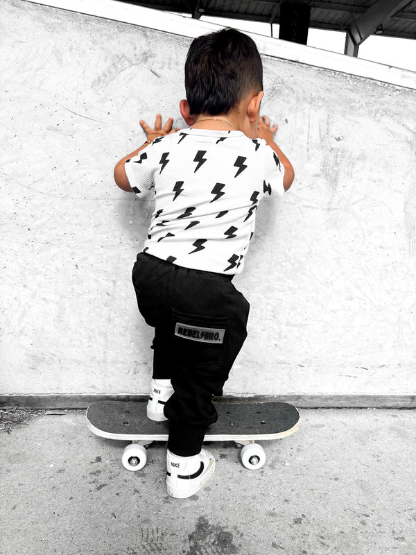 The Basic Rebel Jogger in Black - Rebel Bro