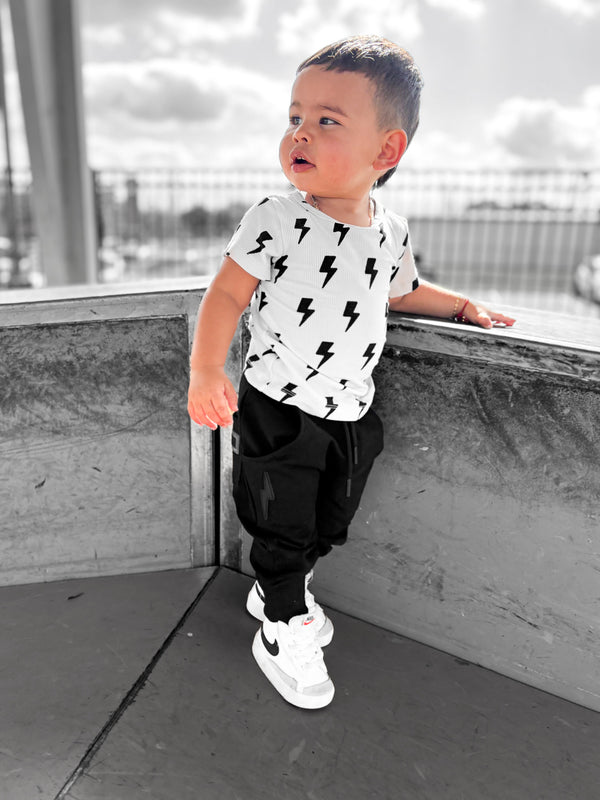 The Basic Rebel Jogger in Black - Rebel Bro